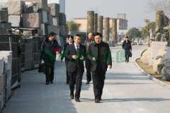 区向导考察团莅临永乐高集团检查指导事情