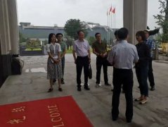 湖州市副市长闵云来浙江永乐高作专项调研